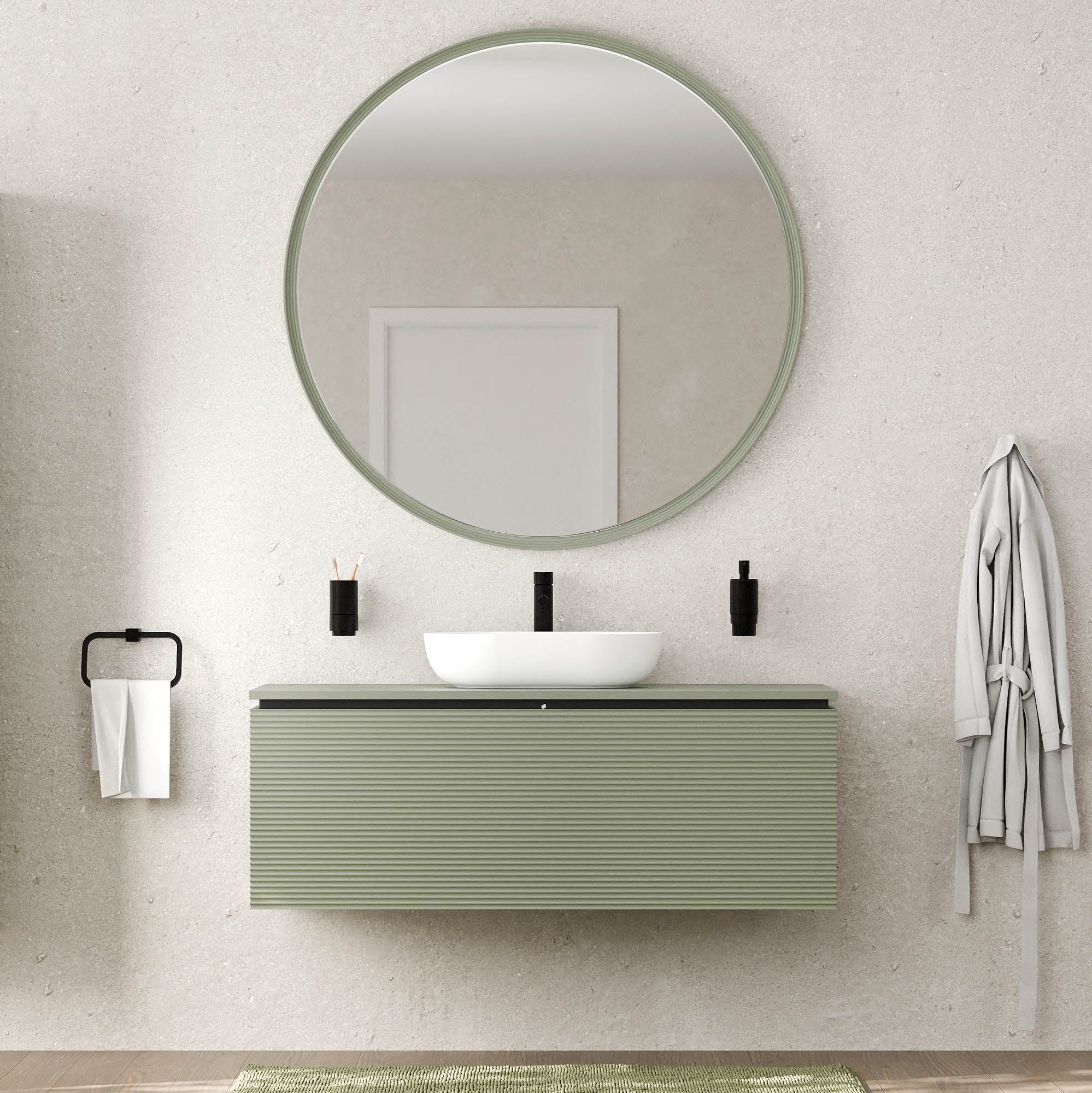 Meuble sous-lavabo MAUI 130 cm