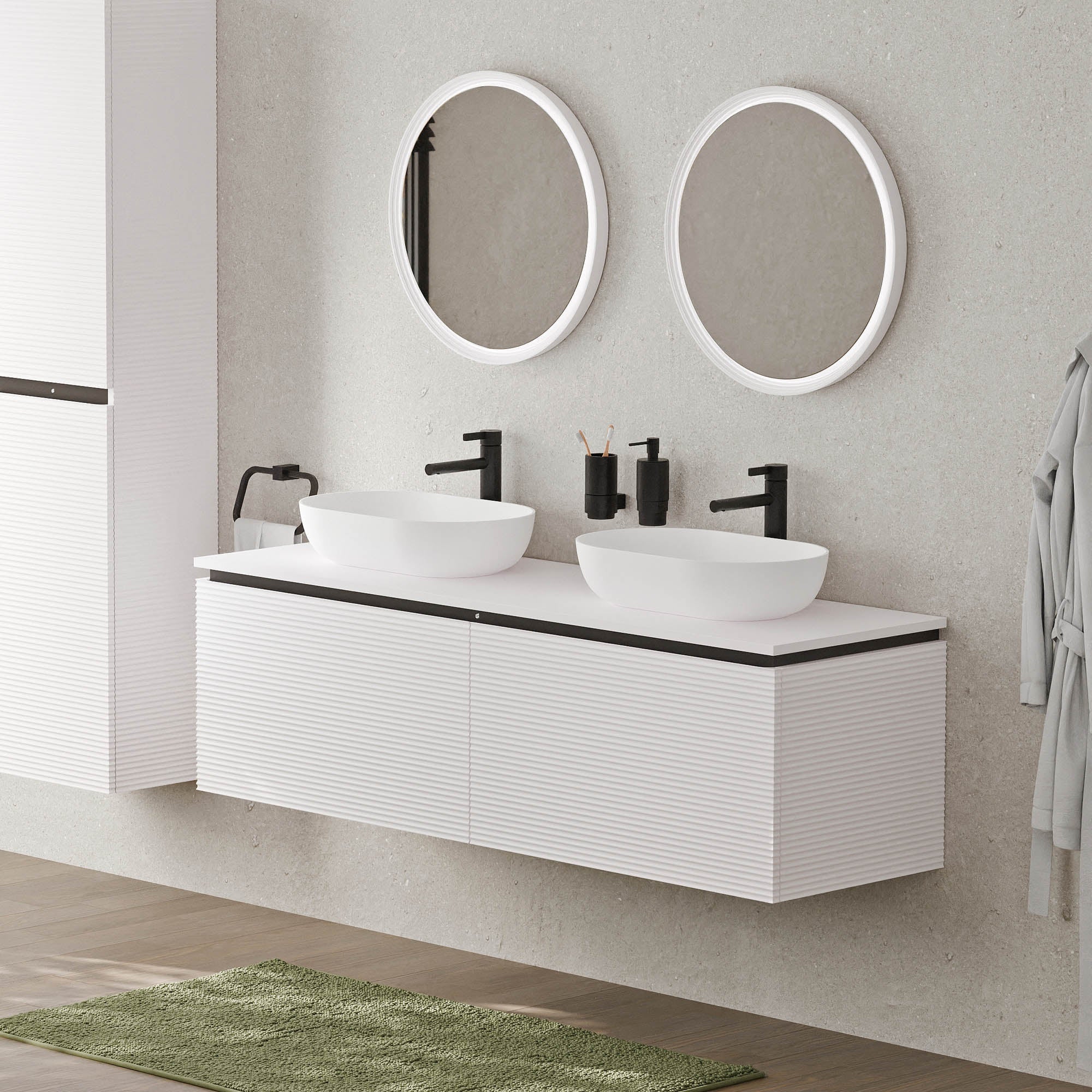 Meuble sous-lavabo MAUI 160 cm
