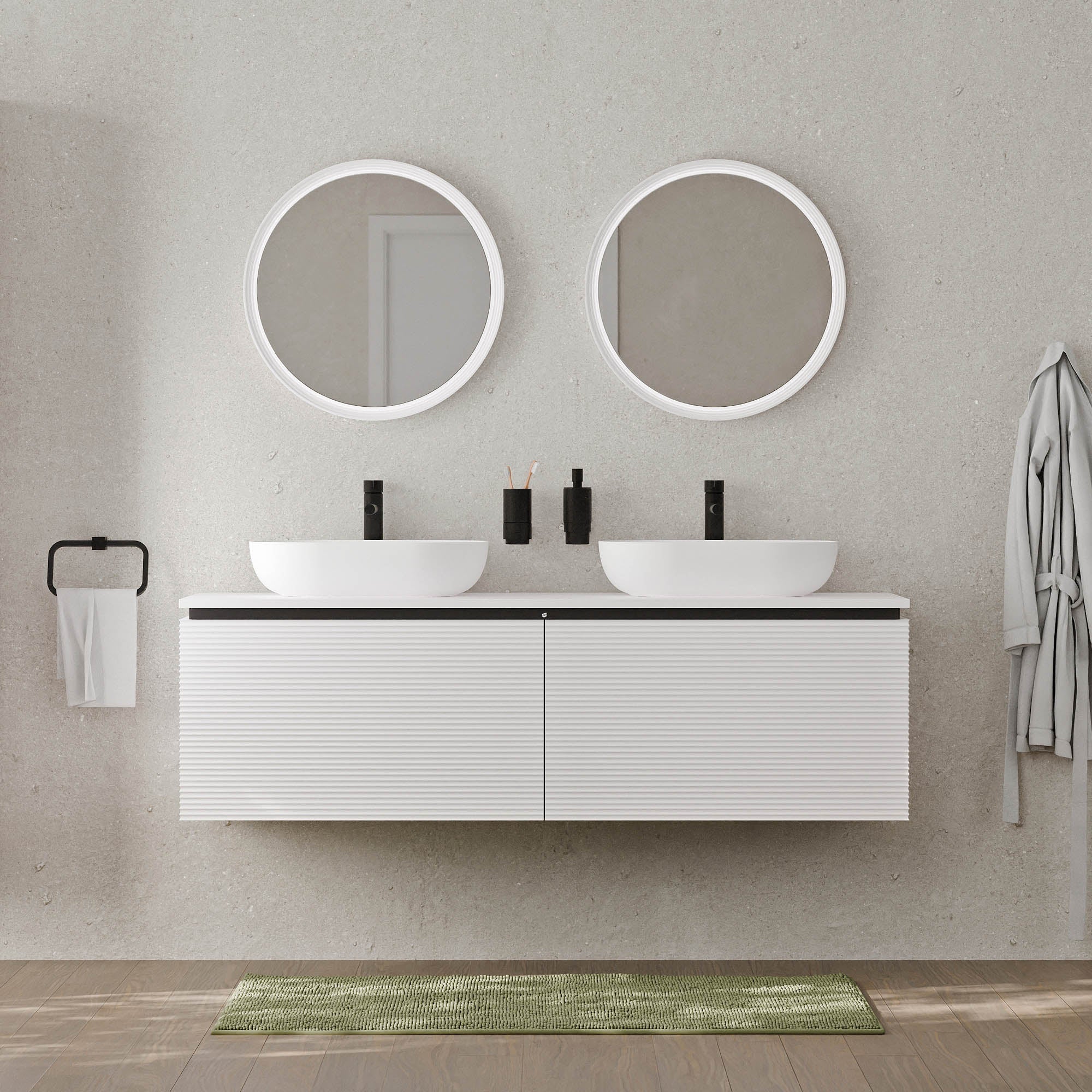 Meuble sous-lavabo MAUI 160 cm