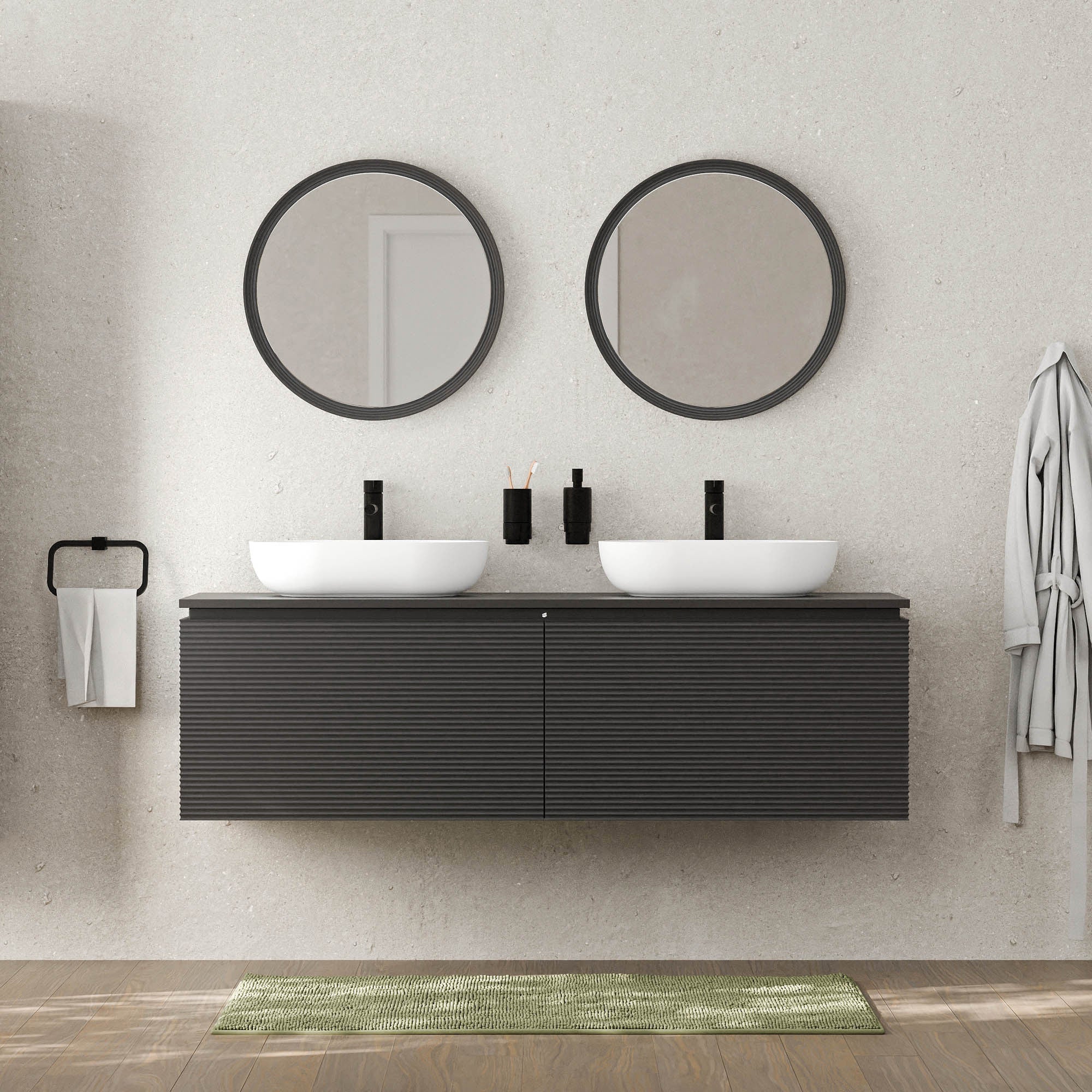 Meuble sous-lavabo MAUI 160 cm