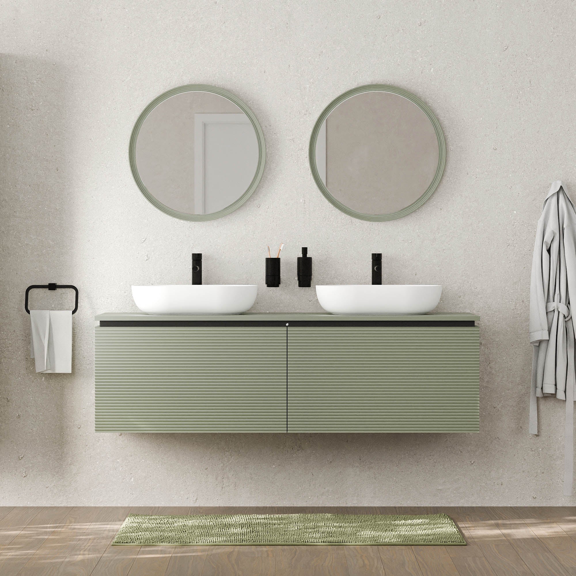 Meuble sous-lavabo MAUI 160 cm