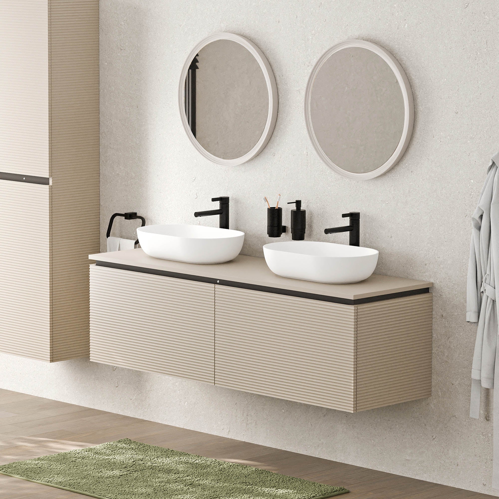 Meuble sous-lavabo MAUI 160 cm