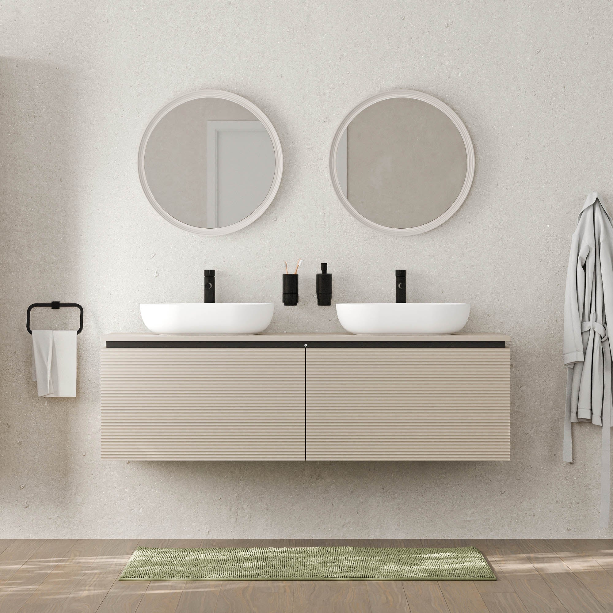 Meuble sous-lavabo MAUI 160 cm