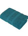 Bernstein Serviette PURECOTTON Bleu pétrole - 100% Coton