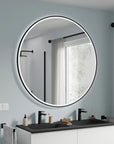 Miroir de salle de bains VARO FRAME rond