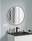 Miroir de salle de bains VARO FRAME rond