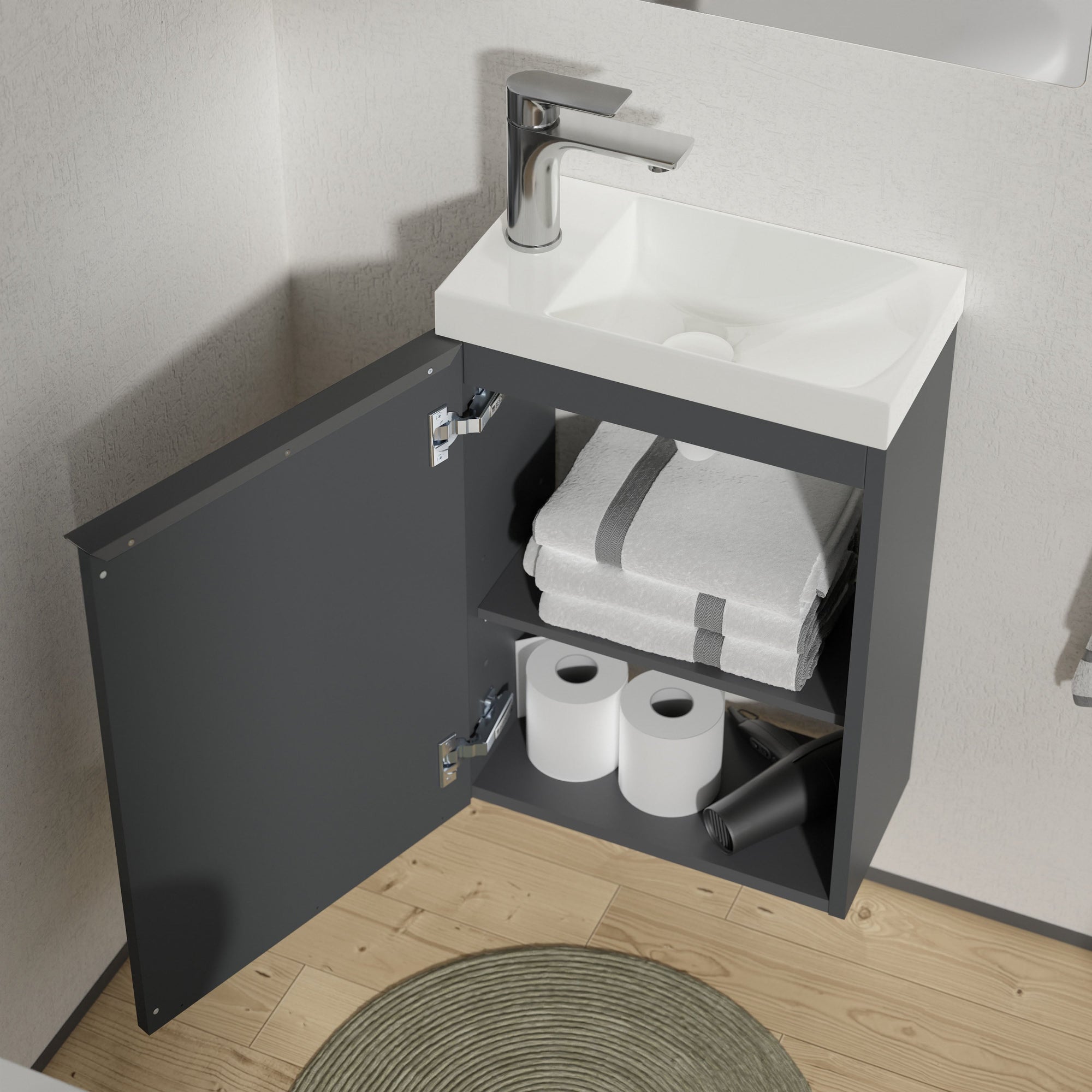 Meuble sous-lavabo LAVOA 40 cm