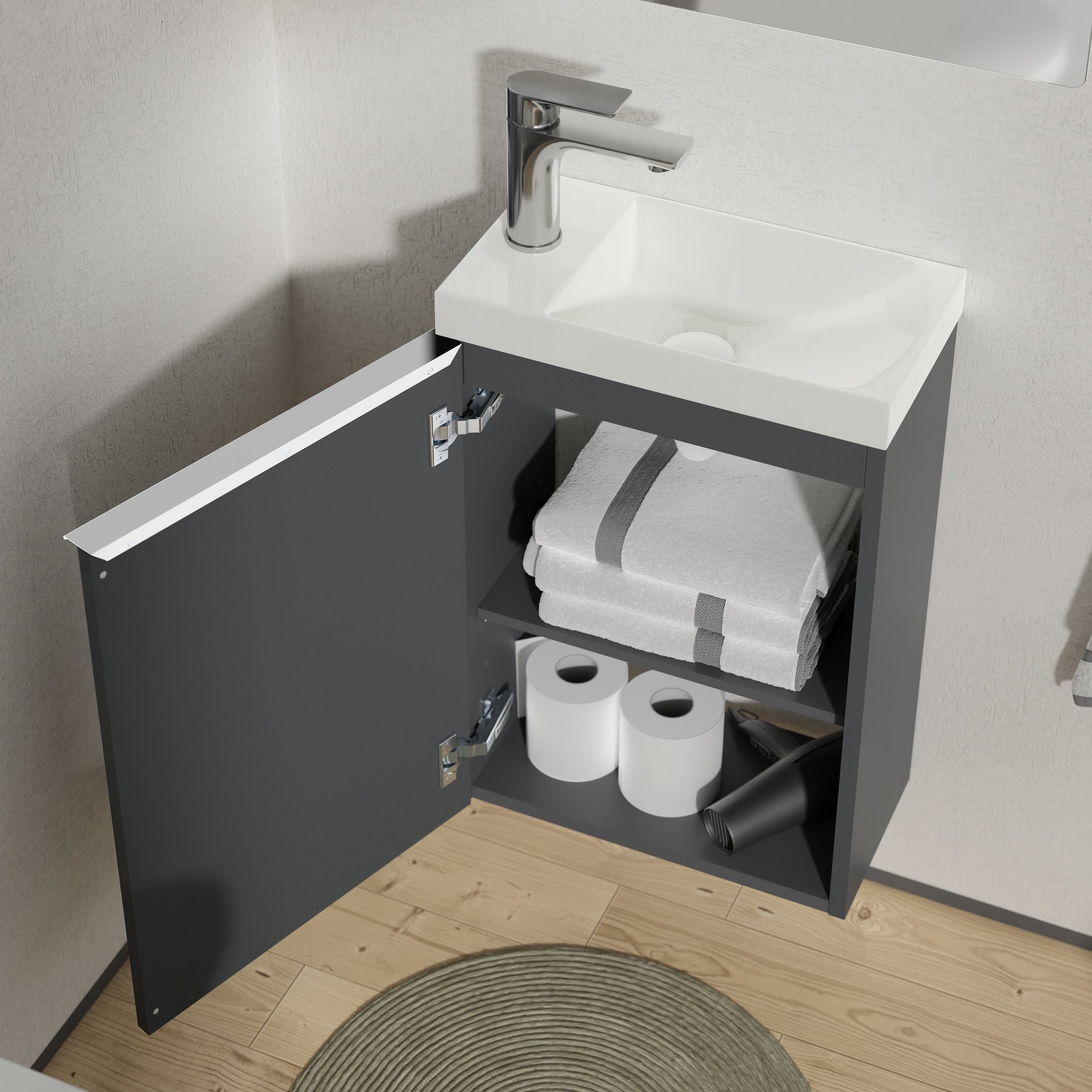 Meuble sous-lavabo LAVOA 40 cm