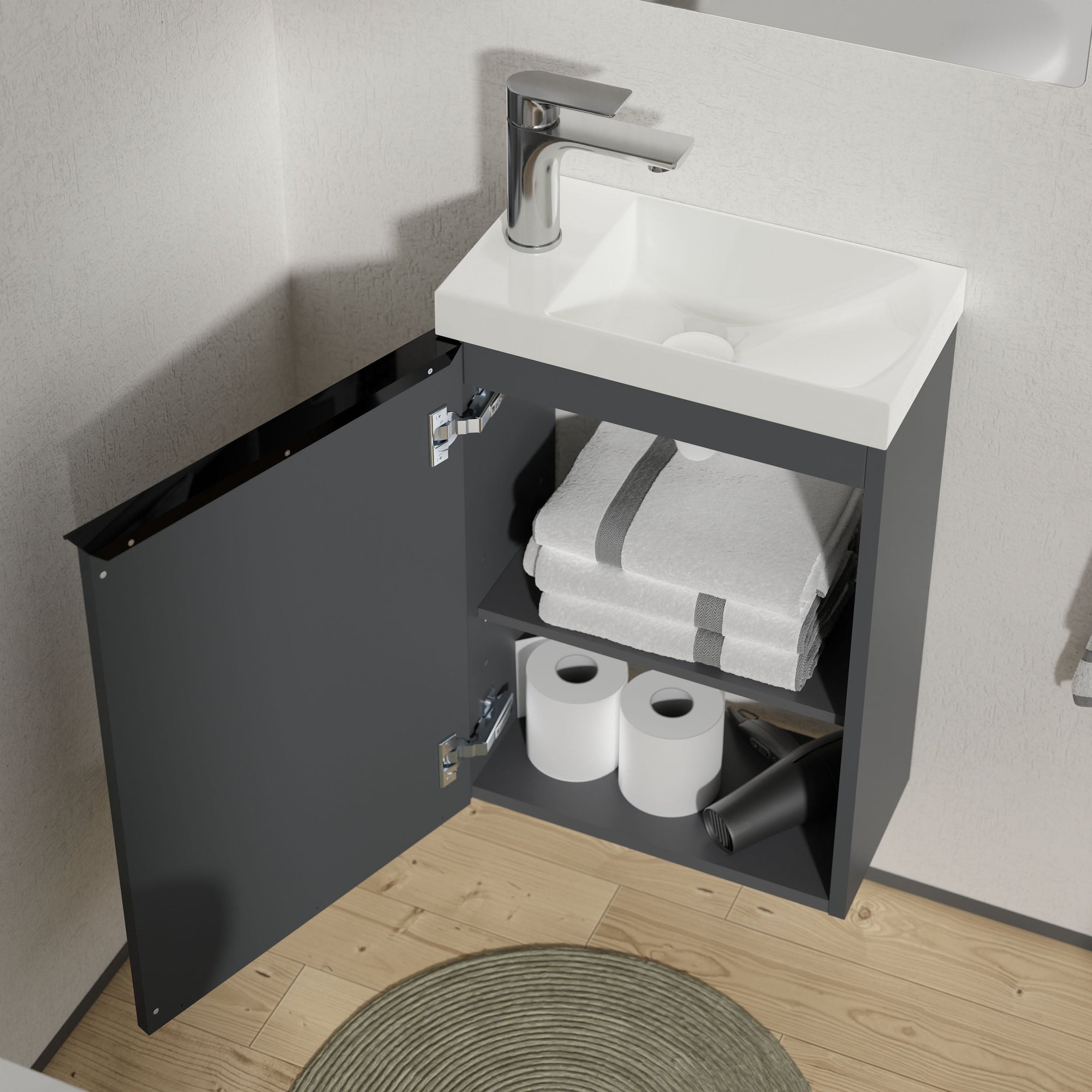 Meuble sous-lavabo LAVOA 40 cm