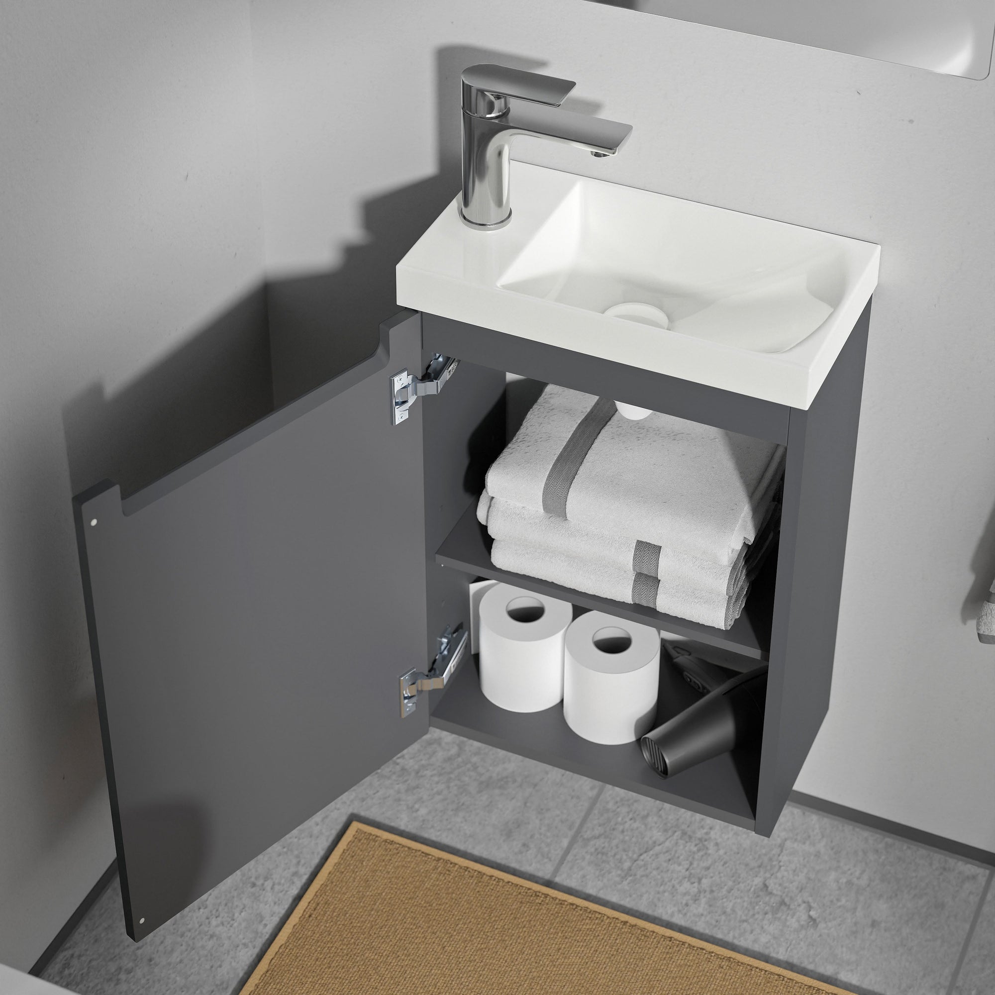 Meuble salle de bain VIREO 40 cm