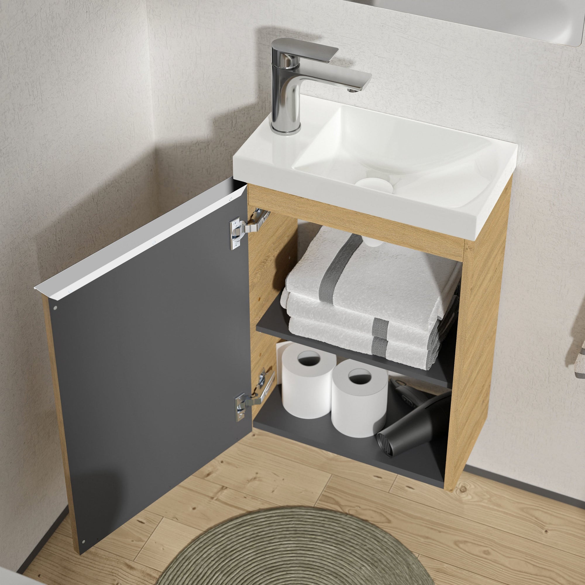 Meuble sous-lavabo LAVOA 40 cm