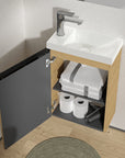 Meuble sous-lavabo LAVOA 40 cm