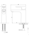 Robinet mitigeur lavabo TIM