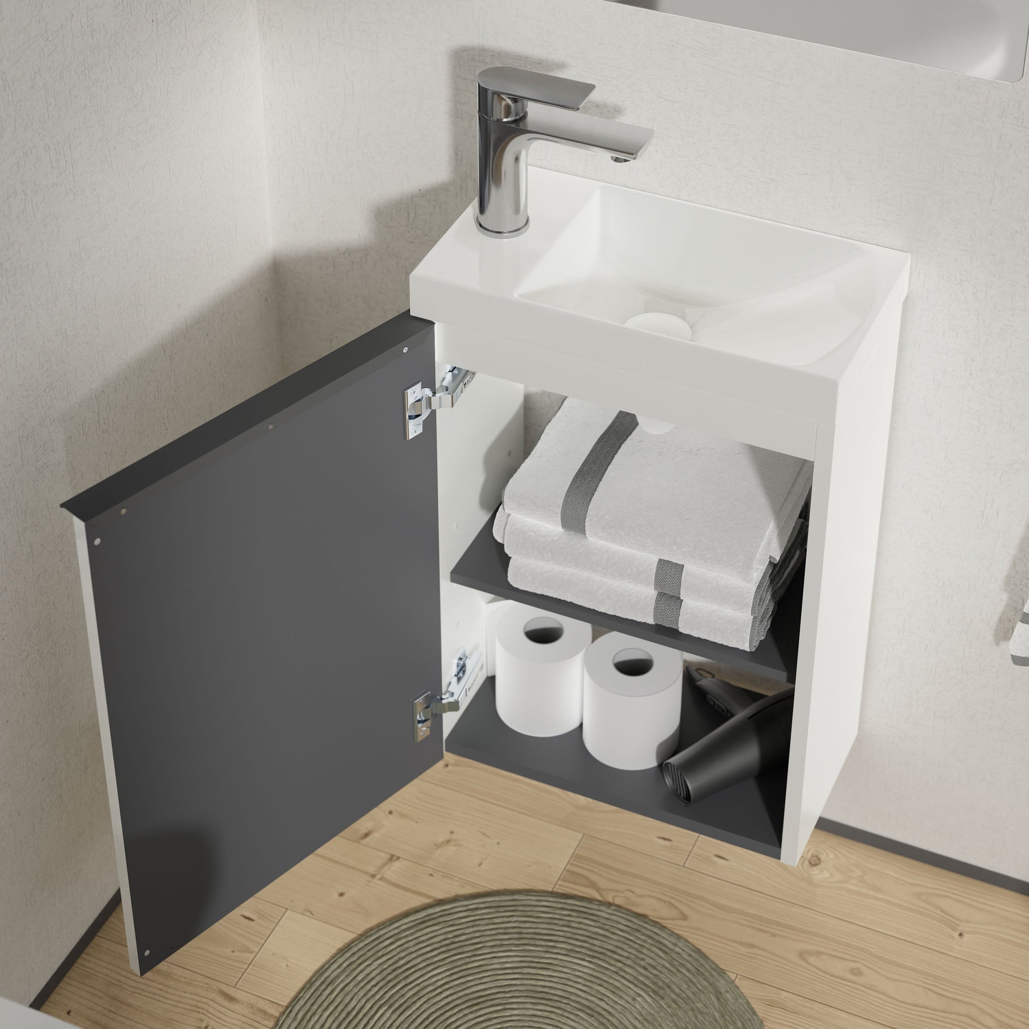 Meuble sous-lavabo LAVOA 40 cm