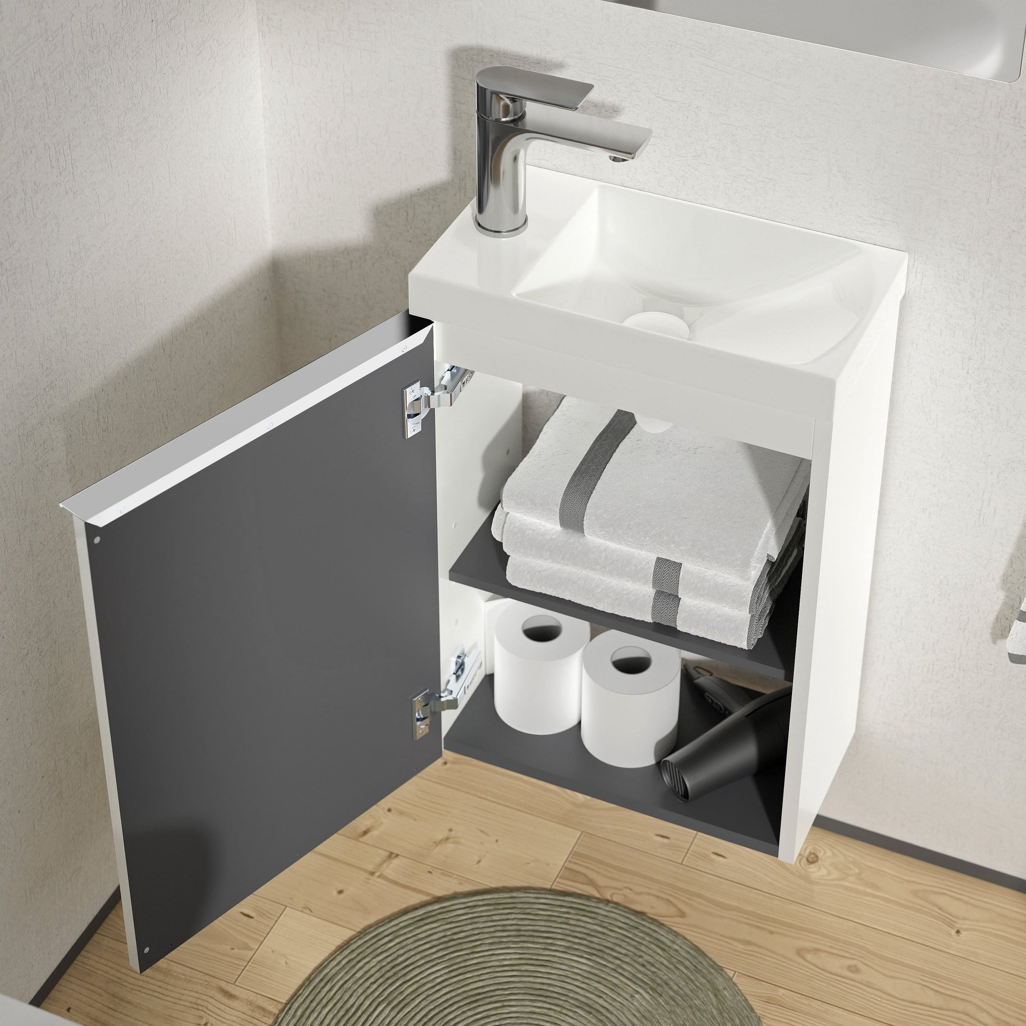 Meuble sous-lavabo LAVOA 40 cm