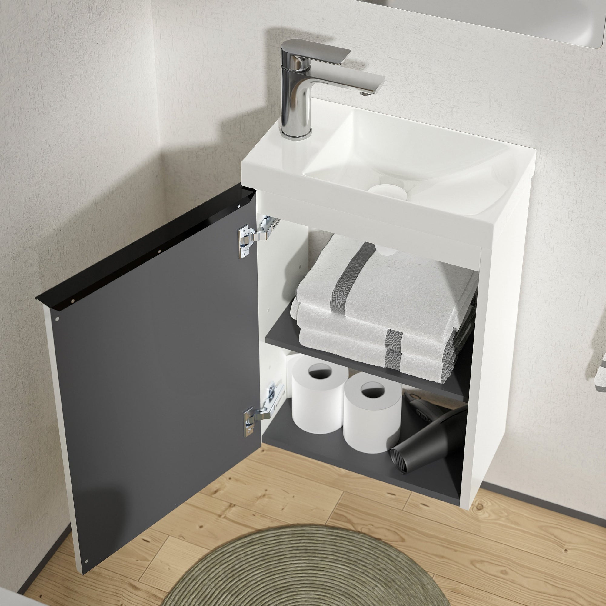 Meuble sous-lavabo LAVOA 40 cm