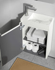 Meuble salle de bain VIREO 40 cm
