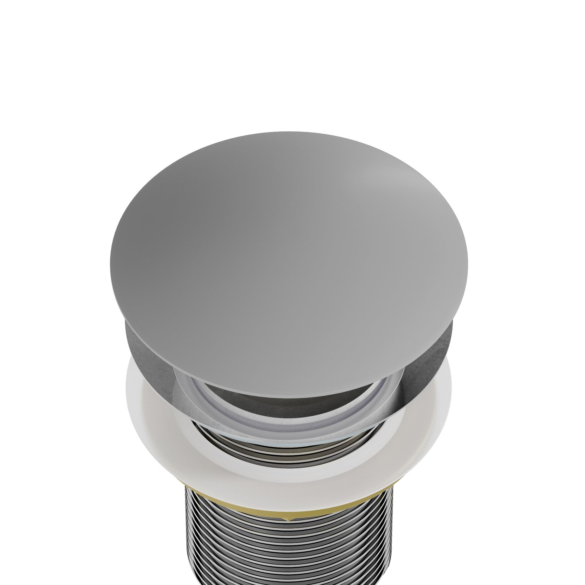 Rosace de bonde de lavabo pop-up en fonte minérale pour garniture de vidage