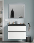 Ensemble de meubles de salle de bain VIREO 80 cm avec lavabo