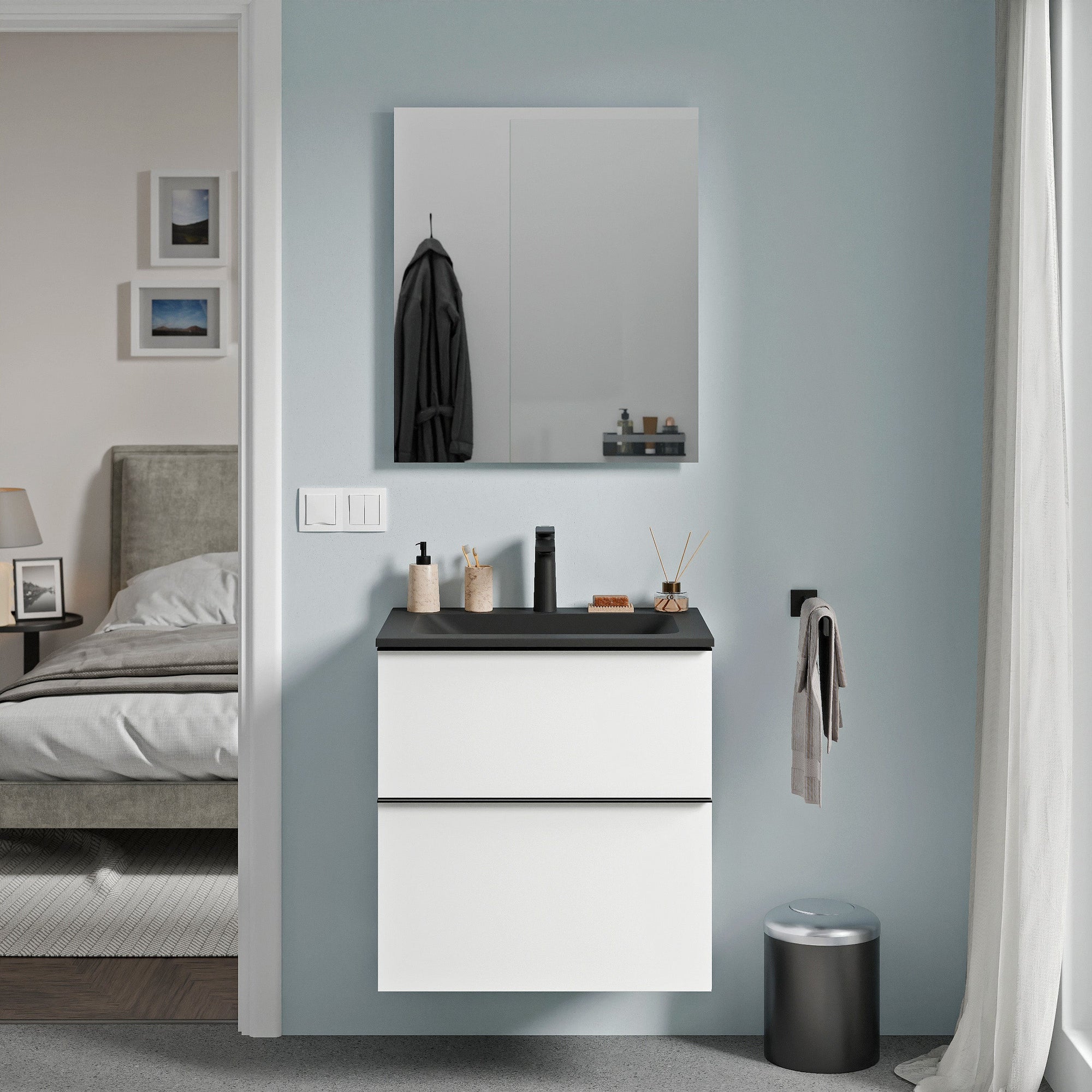 Miroir de salle de bain NEO rectangulaire