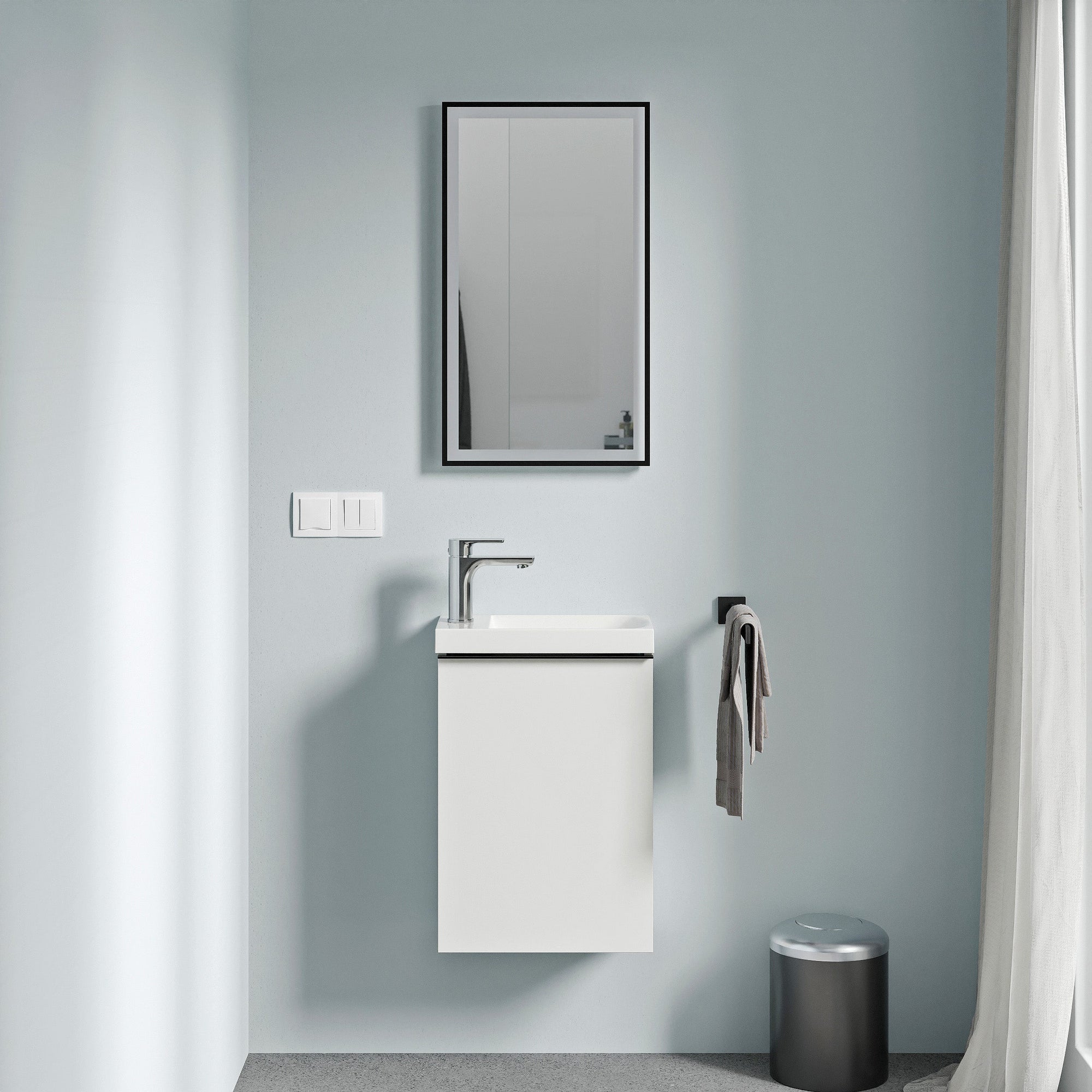 Miroir de salle de bain VARO FRAME rectangulaire