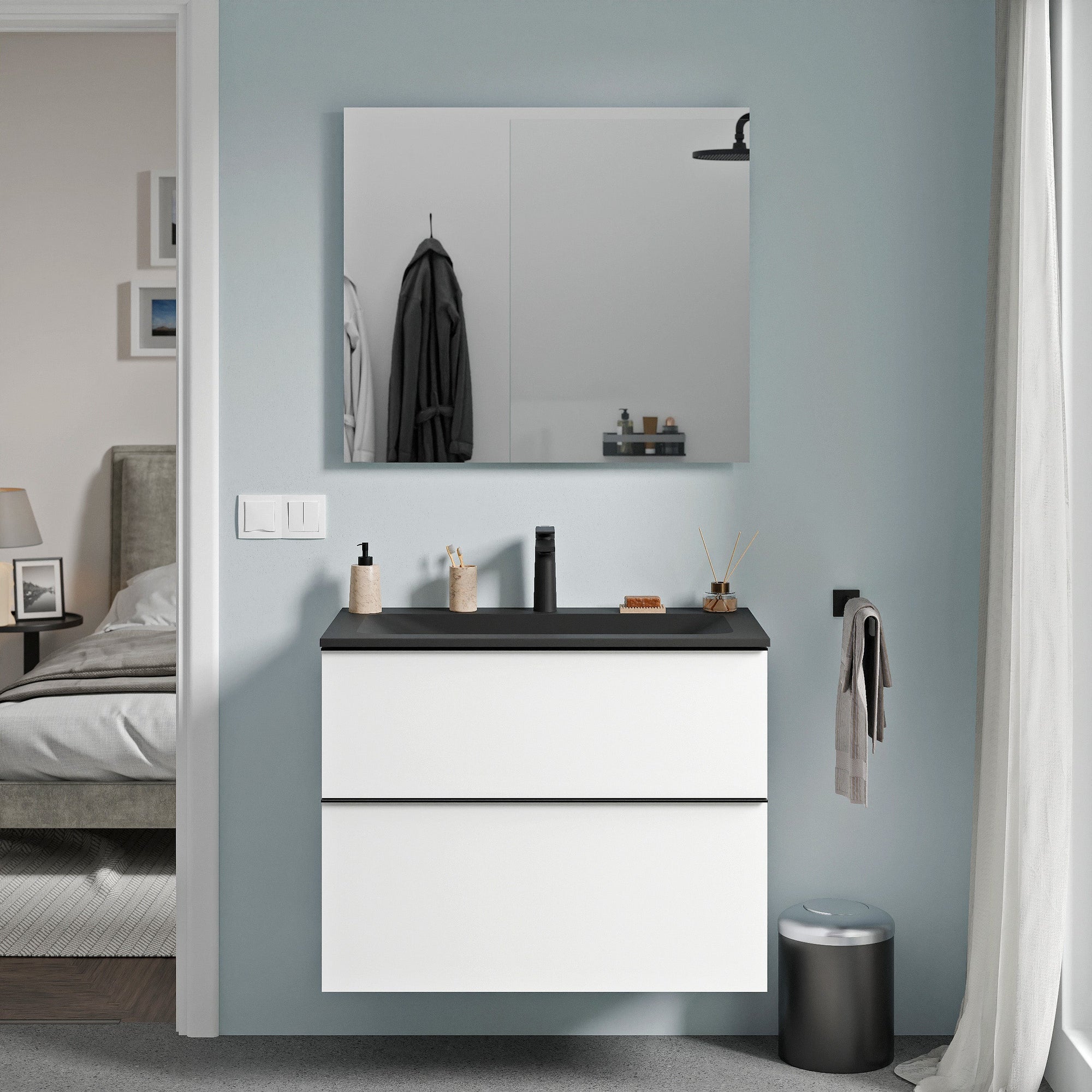 Miroir de salle de bain NEO rectangulaire