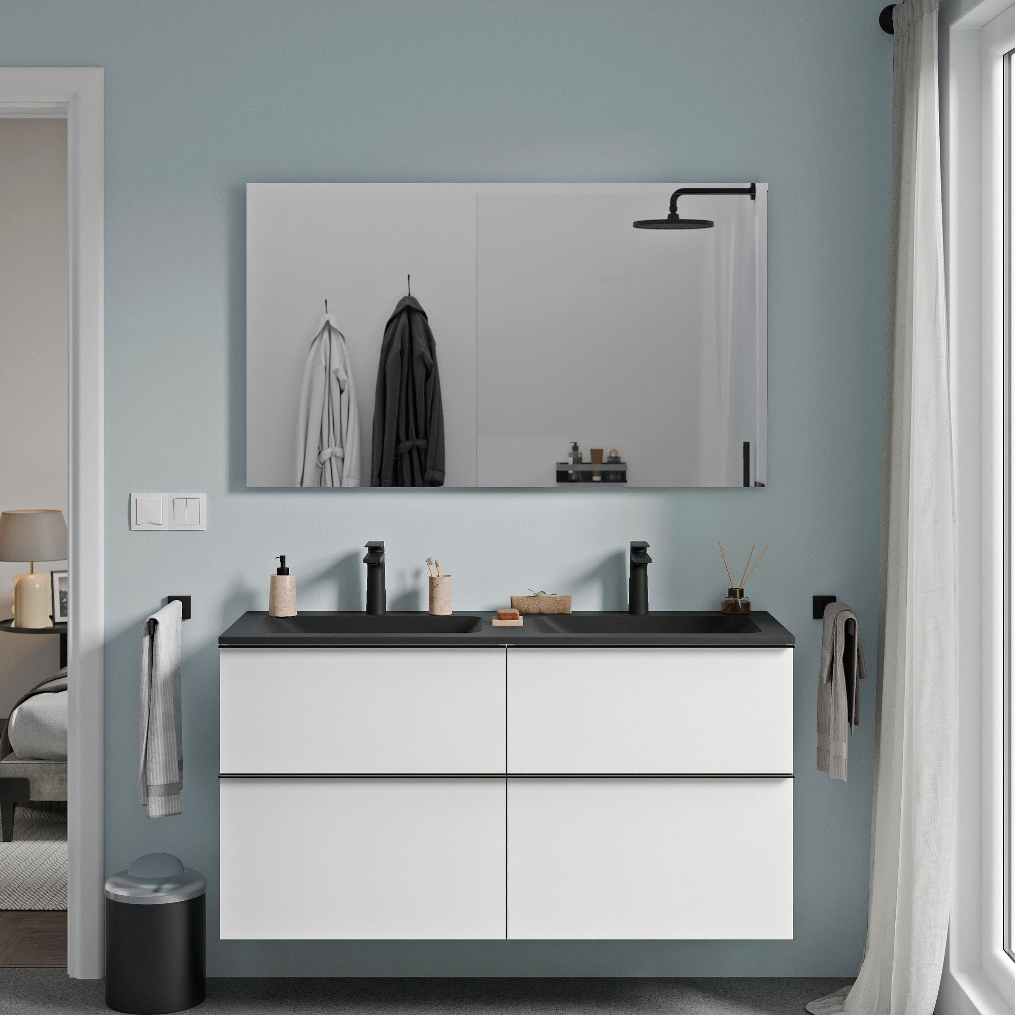 Miroir de salle de bain NEO rectangulaire