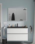 Ensemble de meubles de salle de bain VIREO 100 cm avec lavabo