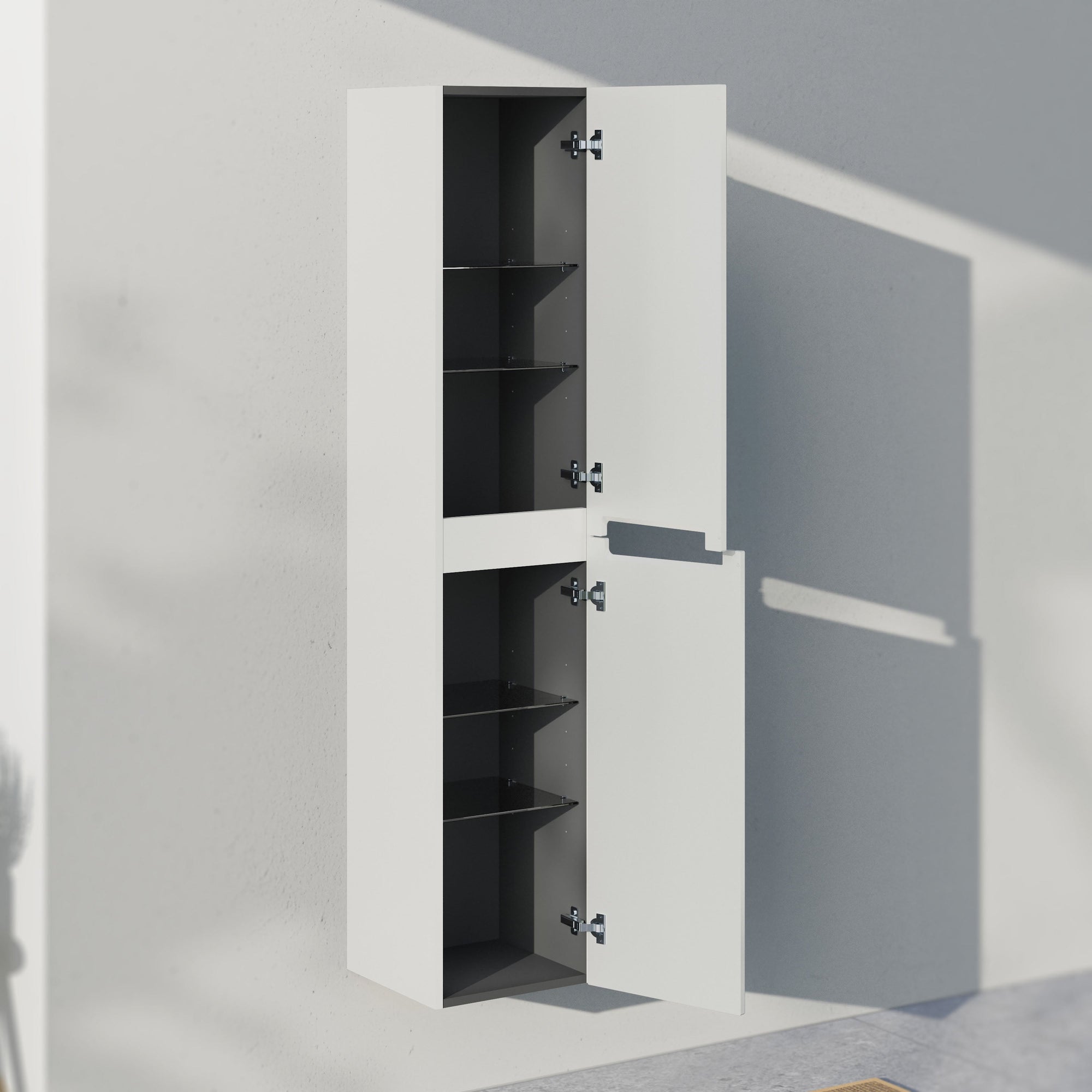 Ensemble de meubles de salle de bain VIREO 100 cm avec lavabo