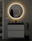 Miroir de salle de bain VARO rond