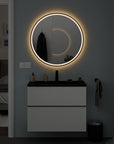 Miroir de salle de bains VARO FRAME rond