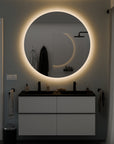 Miroir de salle de bain VARO rond