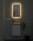 Meuble de salle de bain VIREO 40 cm avec lavabo