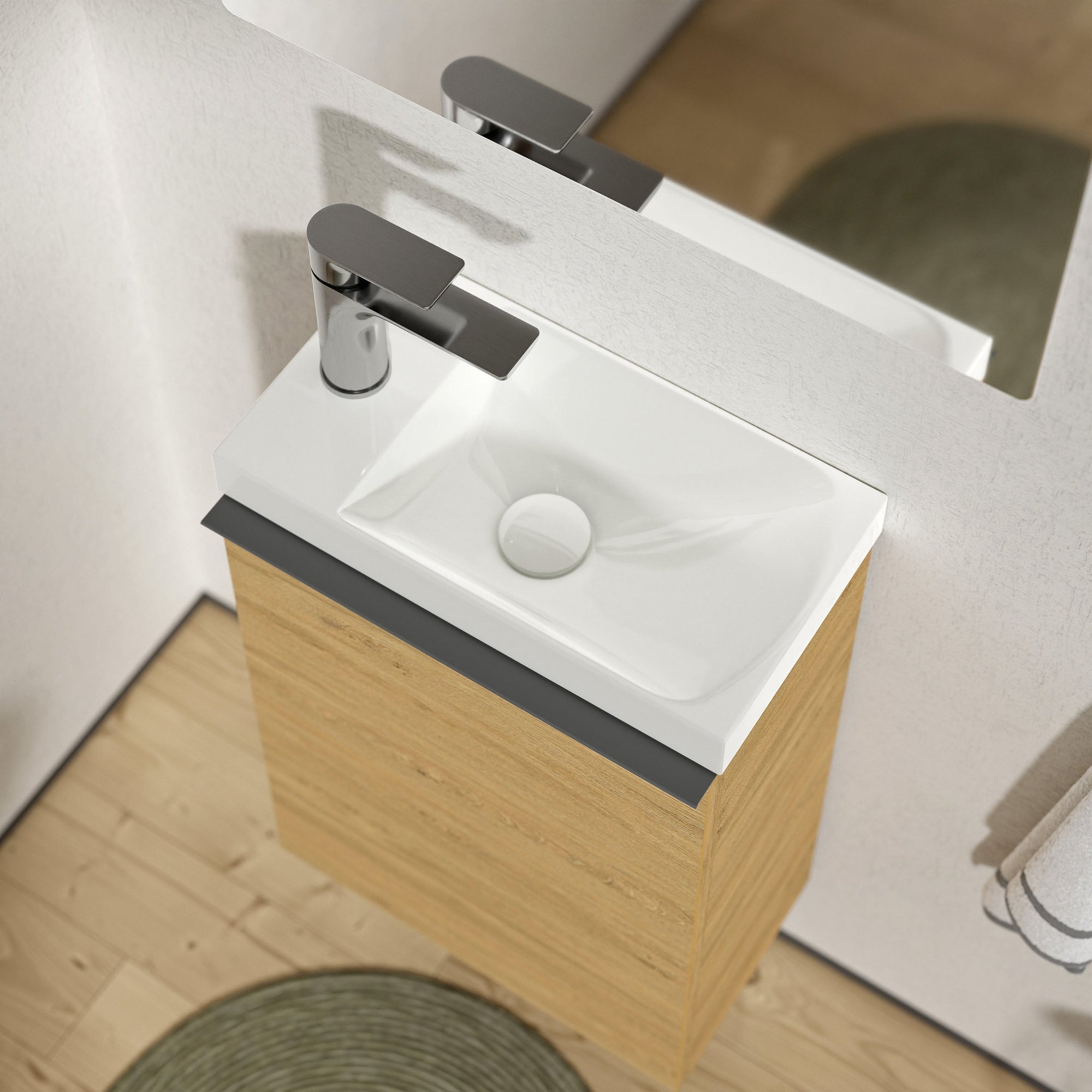 Meuble sous-lavabo LAVOA 40 cm