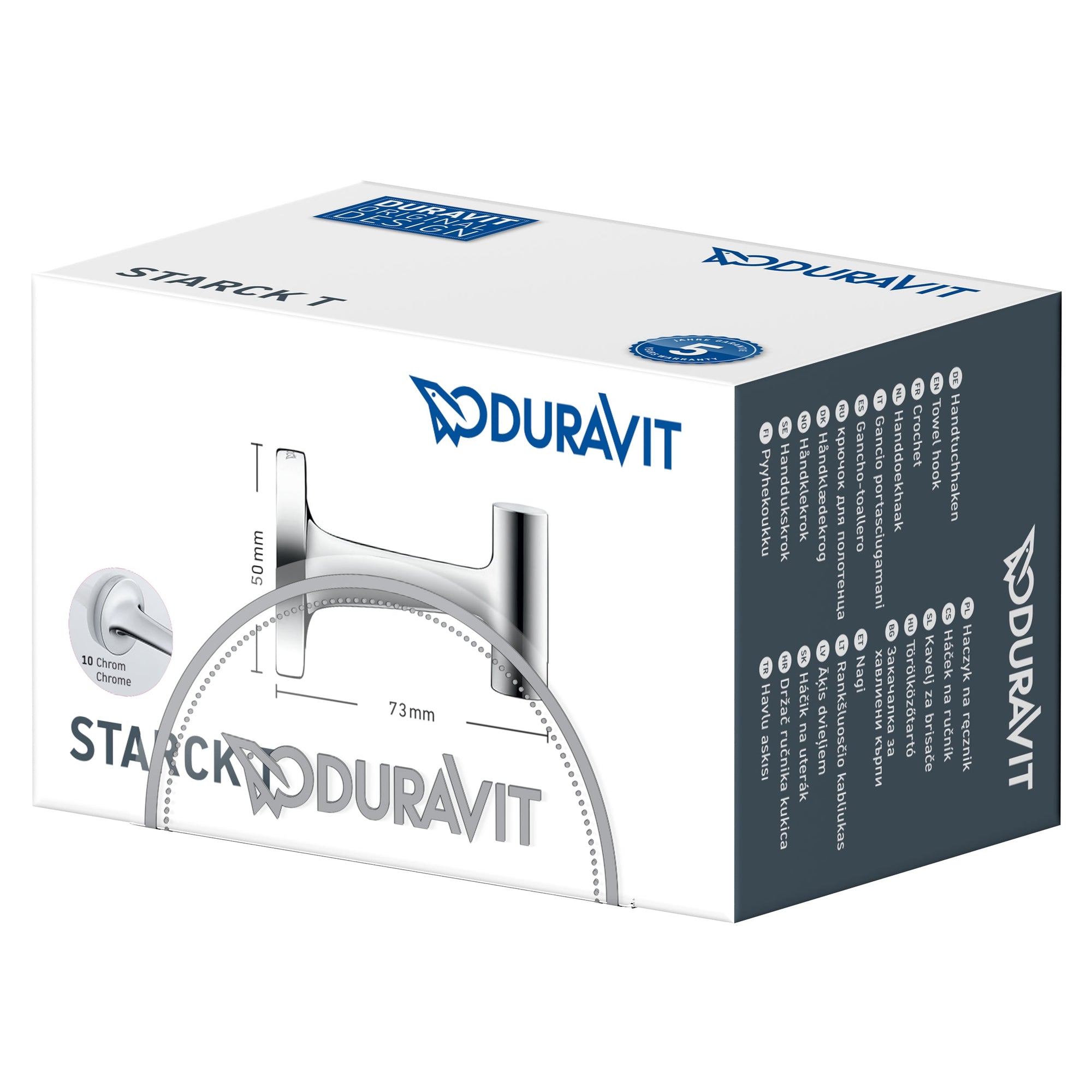 Duravit Starck T patère à serviette