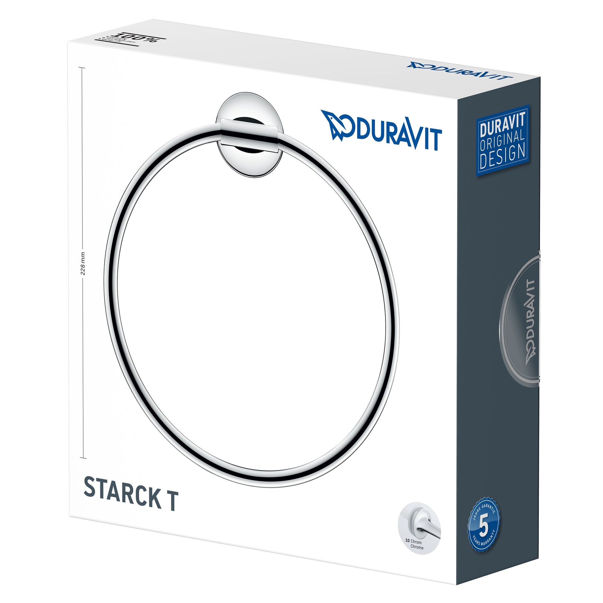 Duravit Starck T anneau porte-serviettes