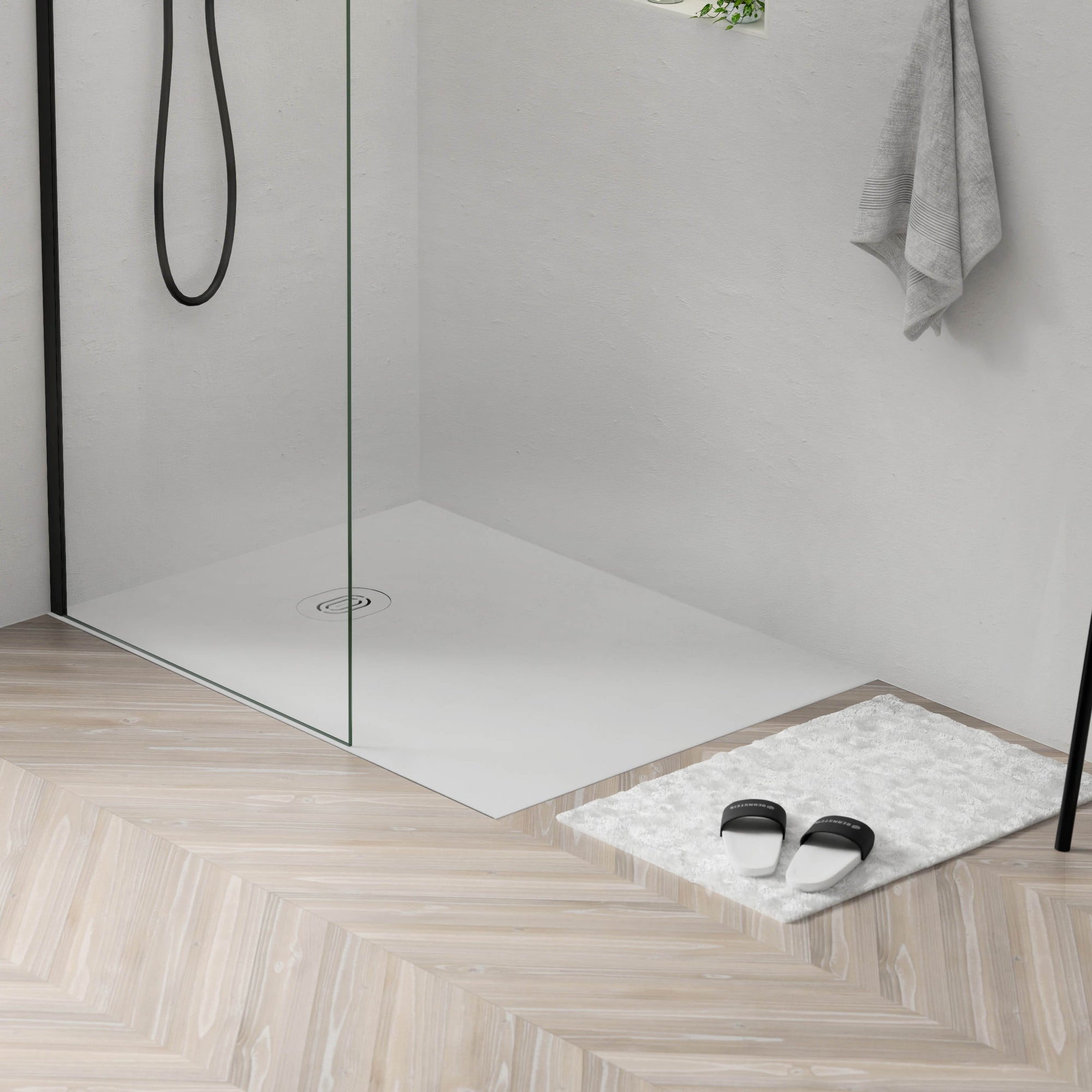 Receveur de douche MILOU plat