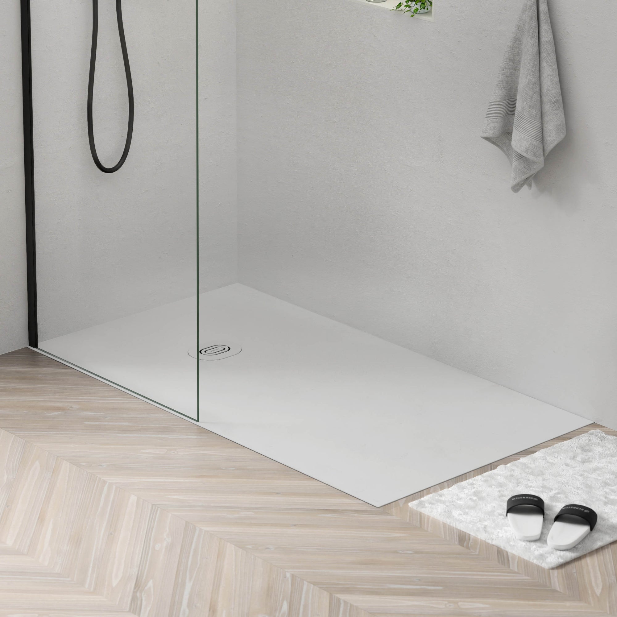 Receveur de douche MILOU plat