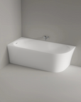 Baignoire d'angle semi-îlot NORA CORNER - Acrylique