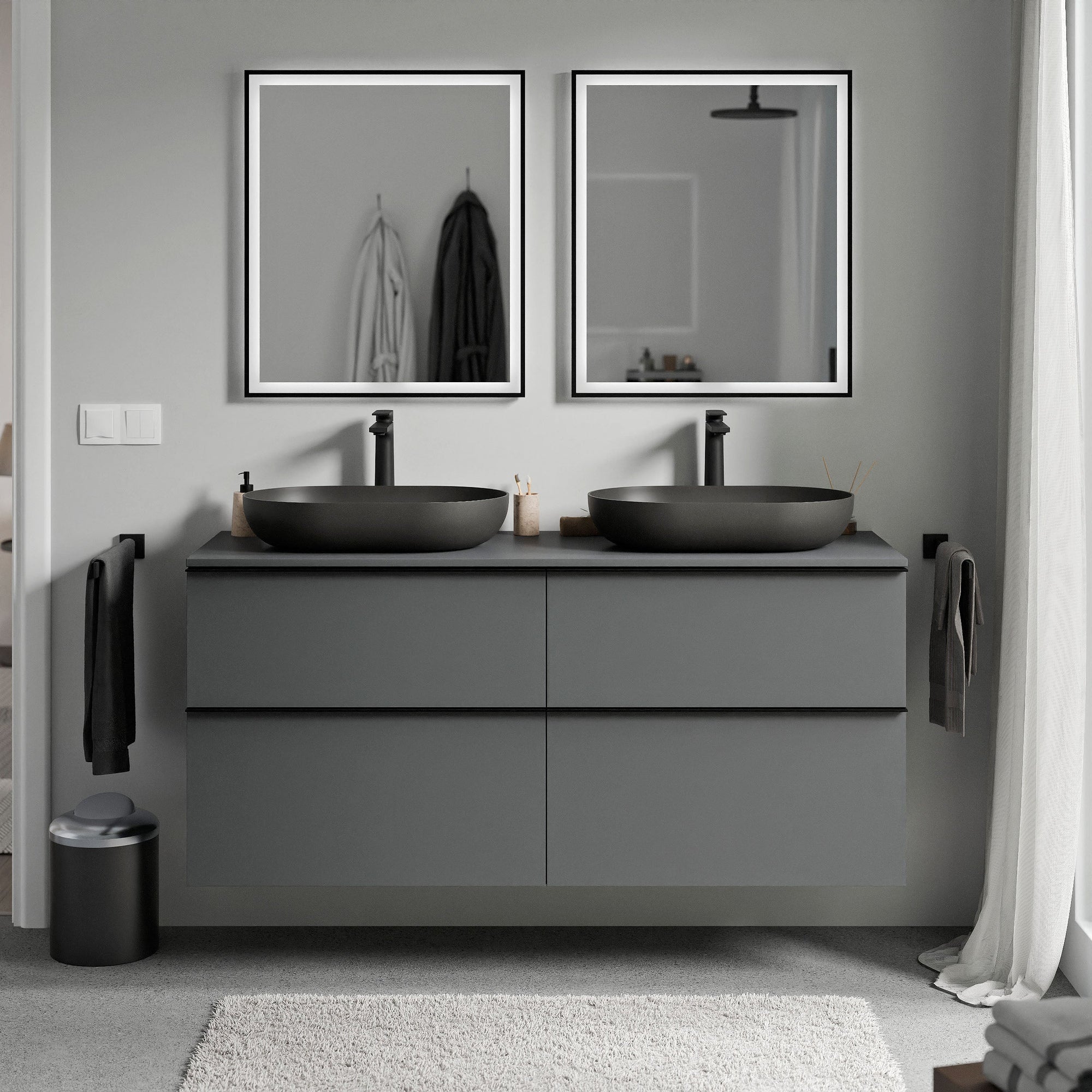 Meuble salle de bain LAVOA 120 cm
