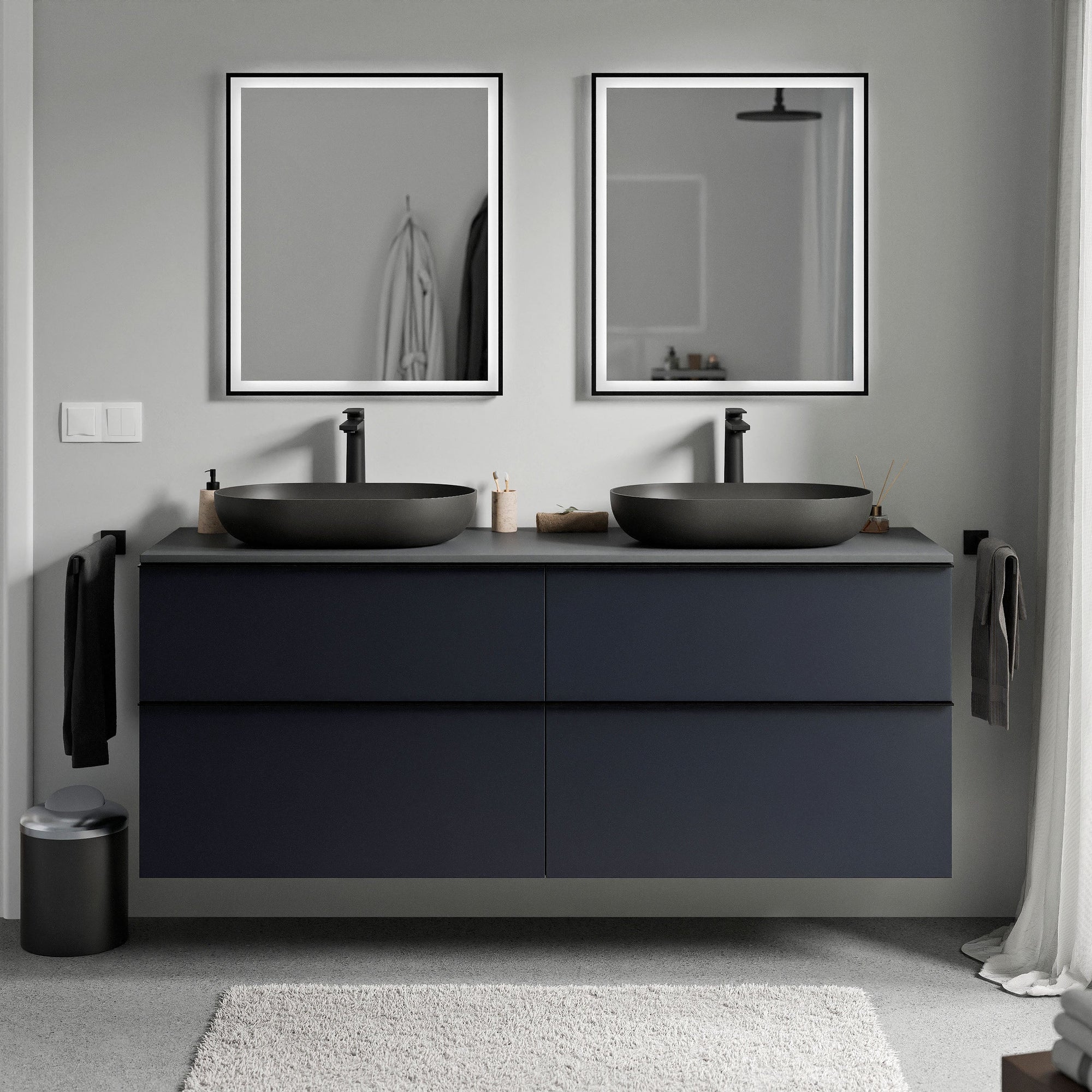 Meuble salle de bains LAVOA 160 cm