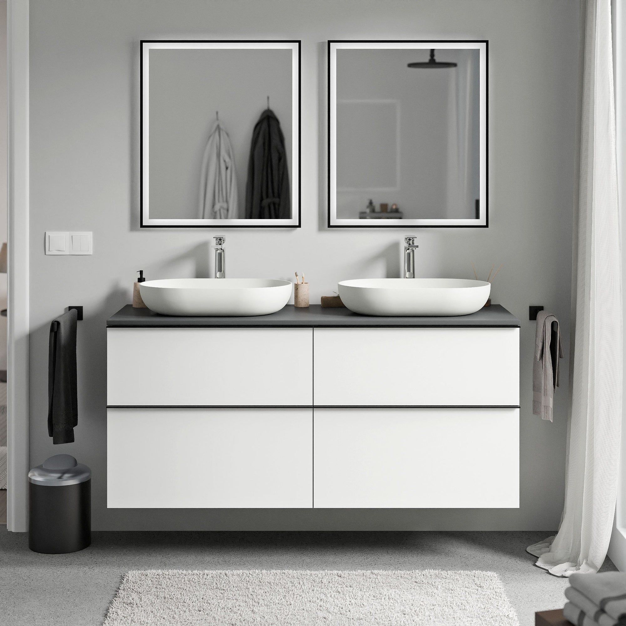 Meuble salle de bain LAVOA 120 cm