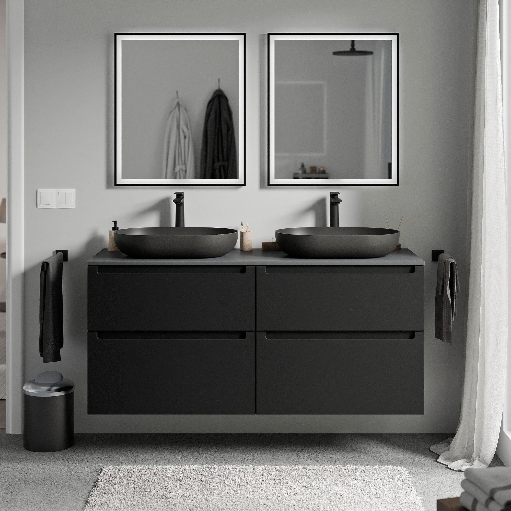 Meuble salle de bain VIREO 120 cm