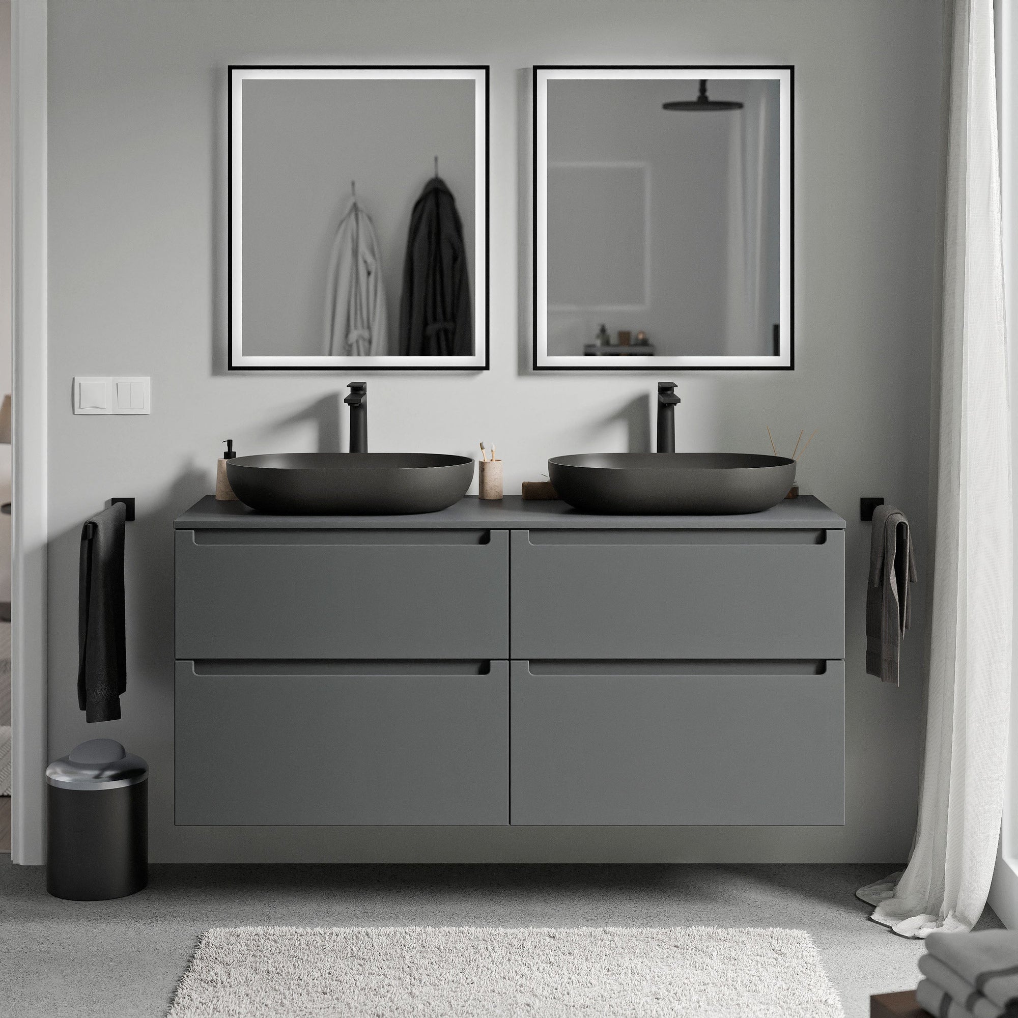 Meuble salle de bain VIREO 120 cm