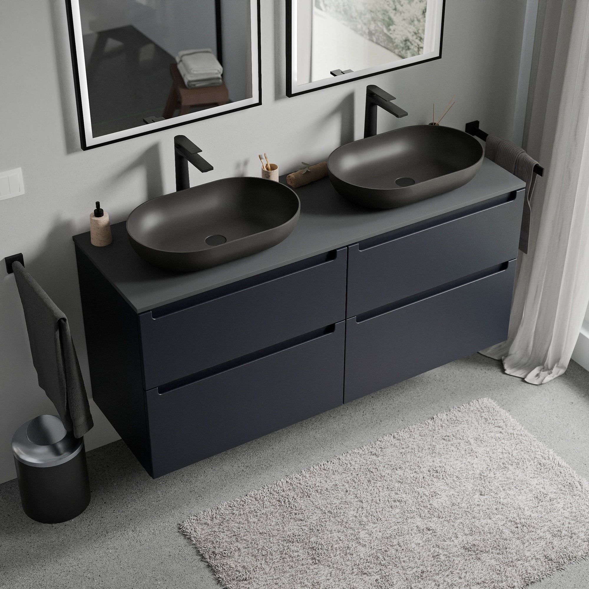 Meuble salle de bain VIREO 120 cm