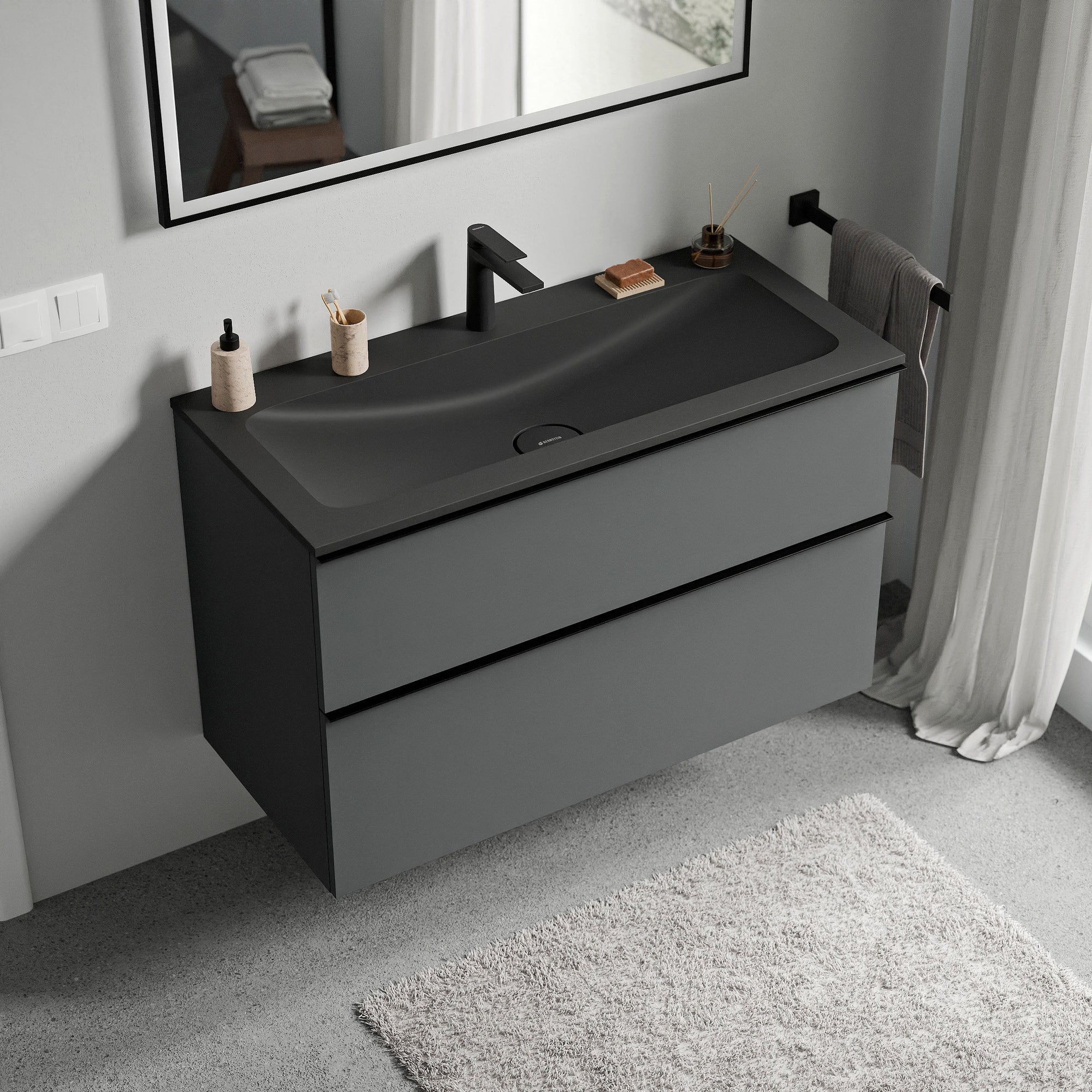 Meuble salle de bain LAVOA 80 cm