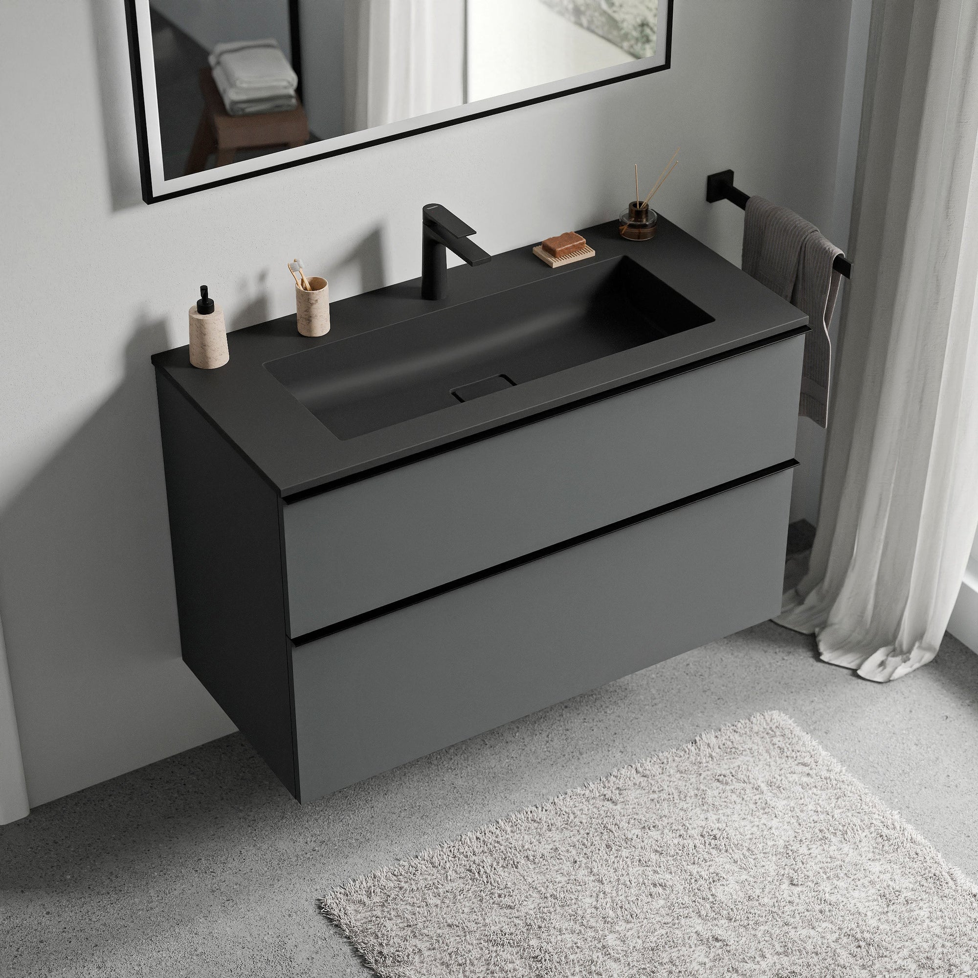 Meuble salle de bain LAVOA 80 cm