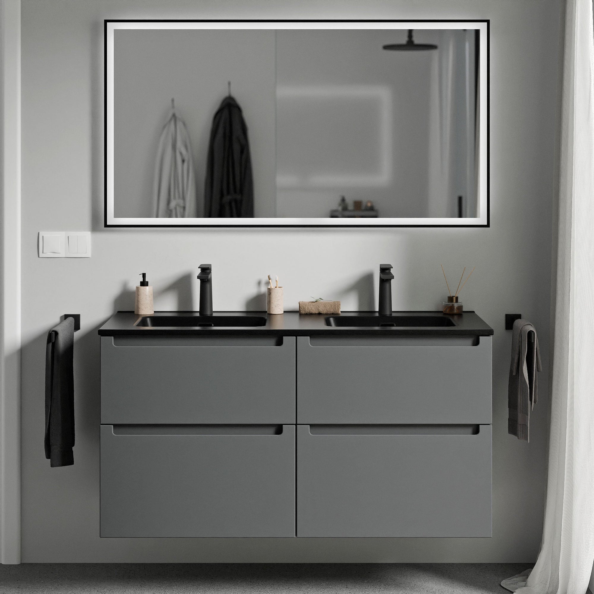 Meuble salle de bain VIREO 120 cm