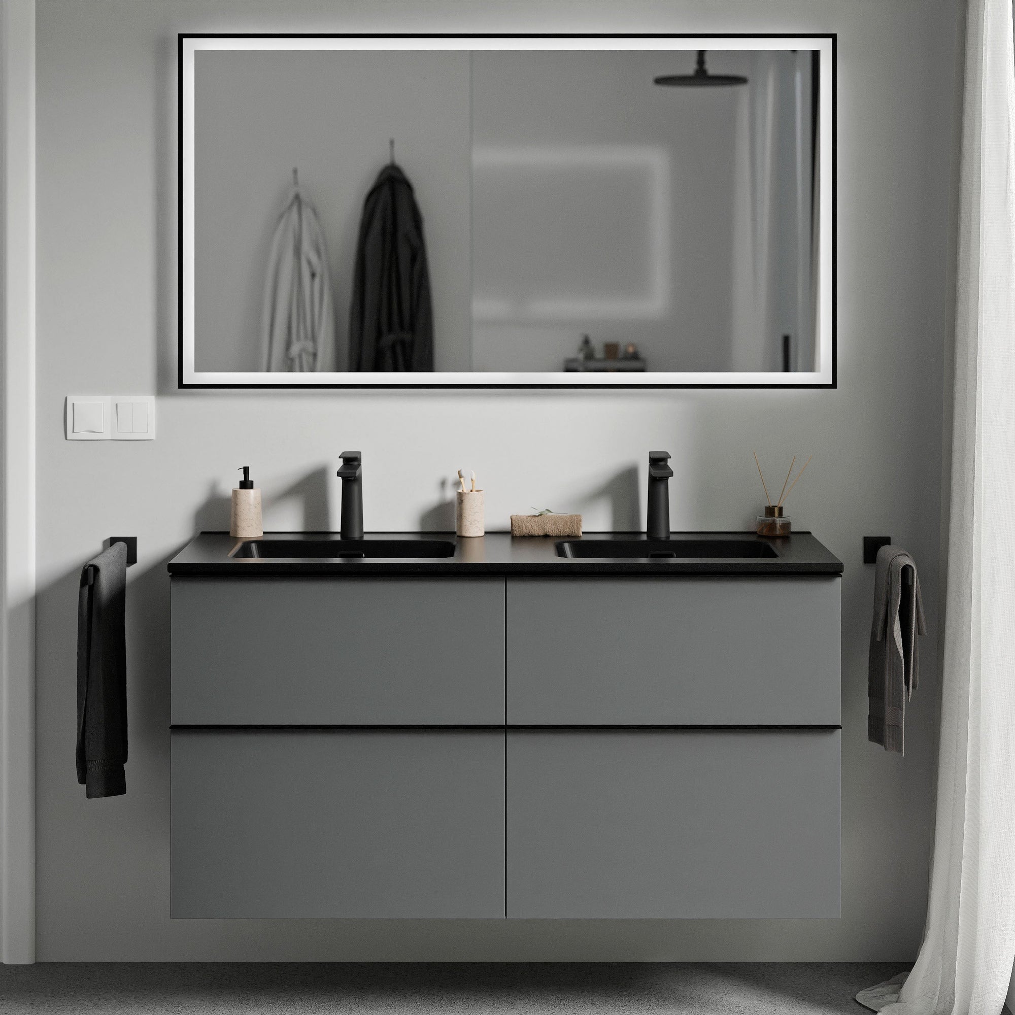 Meuble salle de bain LAVOA 120 cm