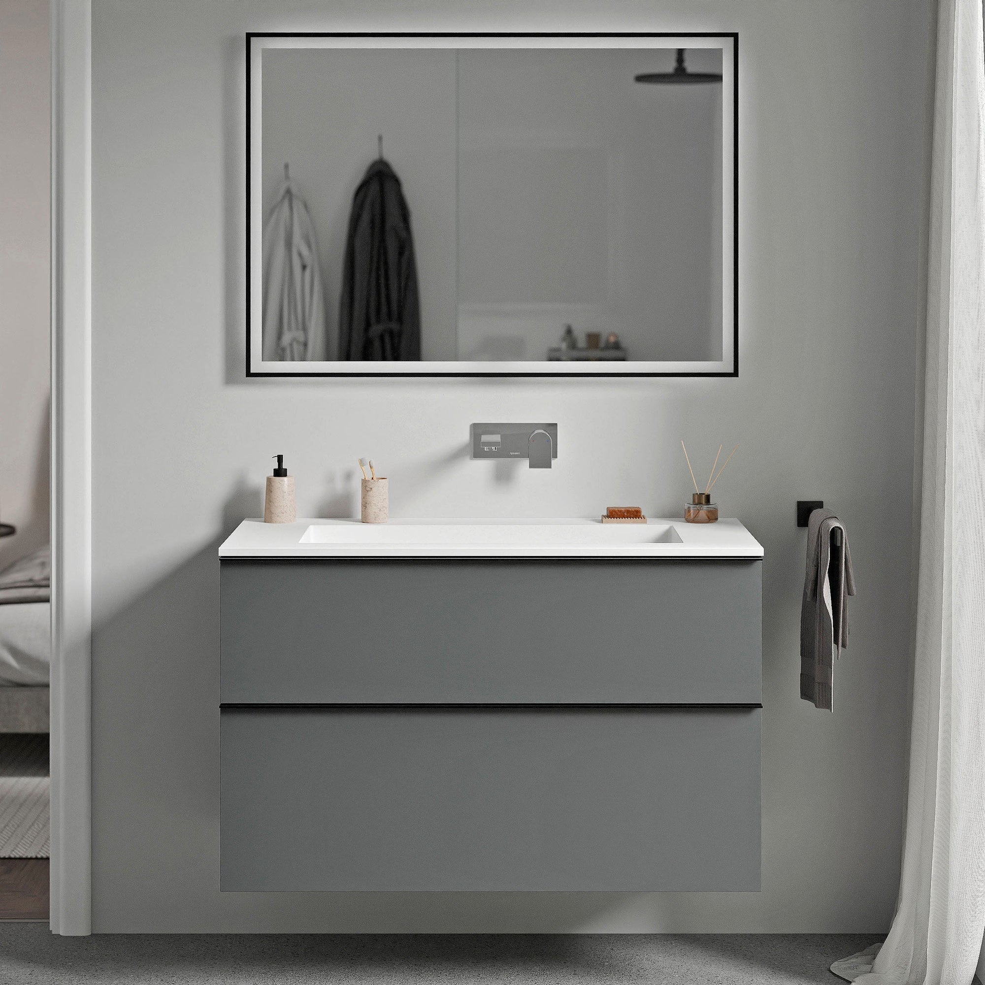 Meuble salle de bain LAVOA 80 cm